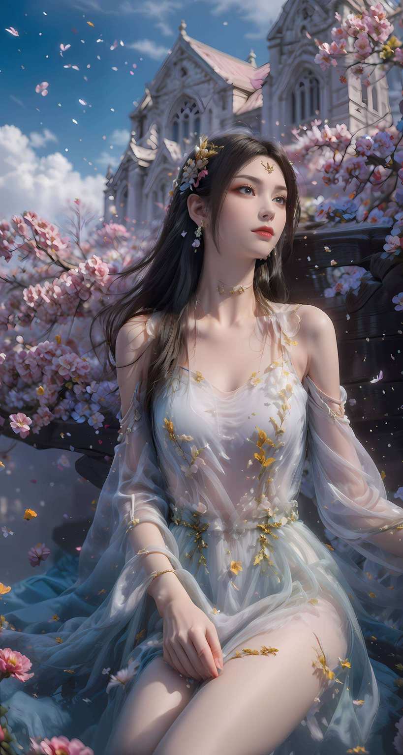 她的一举一动都透露出高贵与神秘亦是人间的传奇