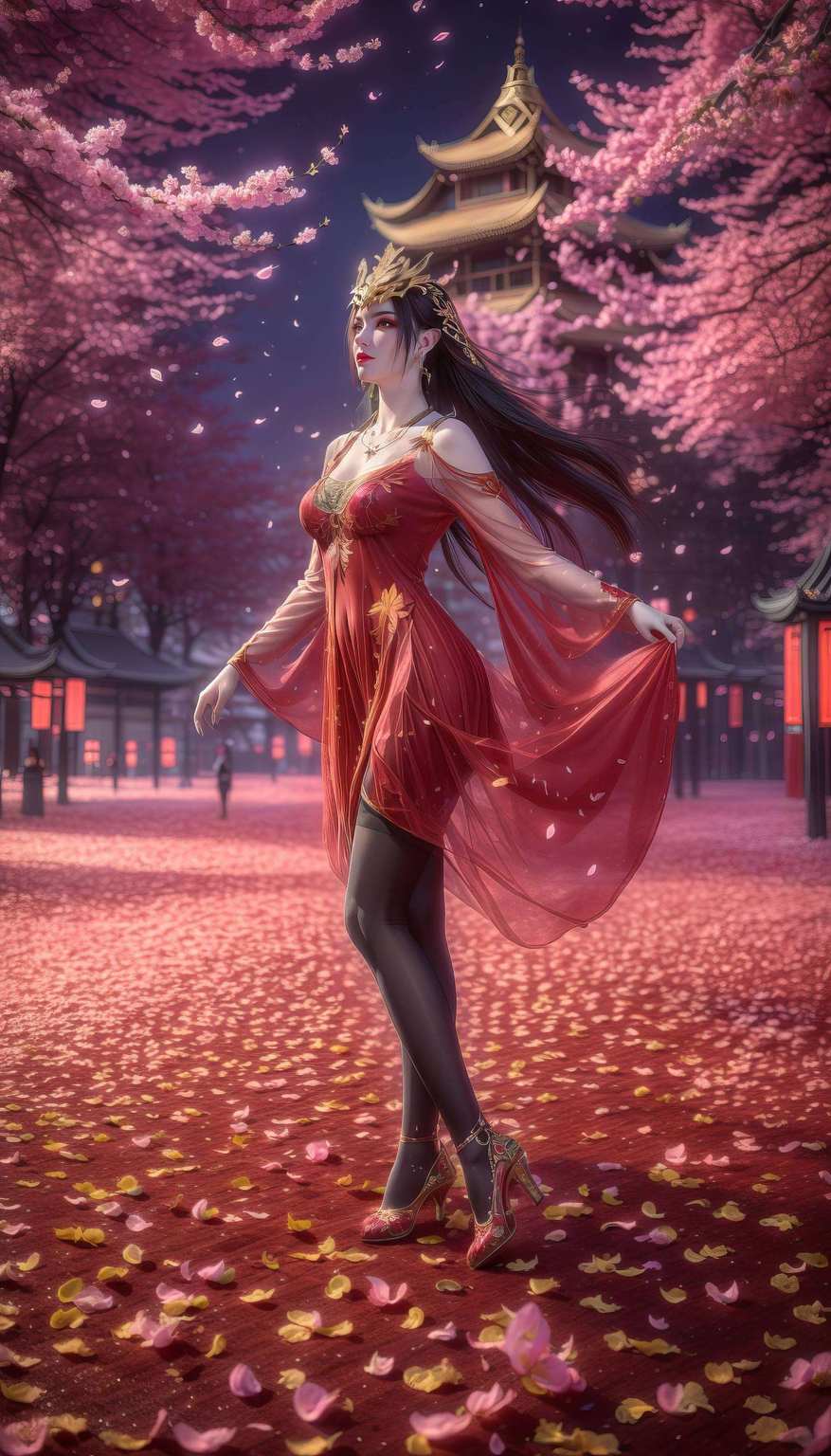 美杜莎女王威严冷艳斗破苍穹的世界里