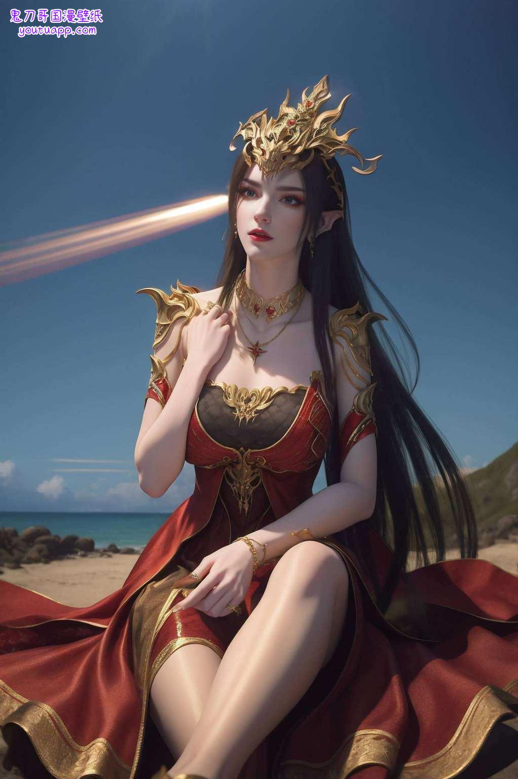 动漫之美蛇女神秘
