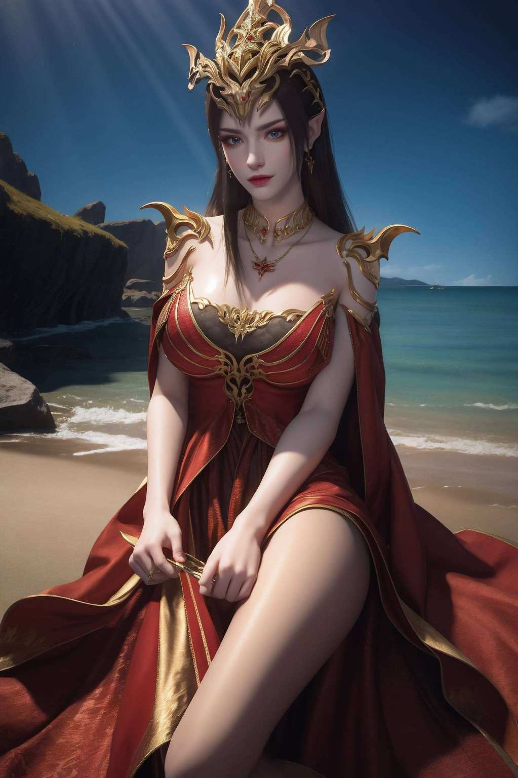 每一款都是国漫壁纸中的女神代表充满了玄幻的魅力