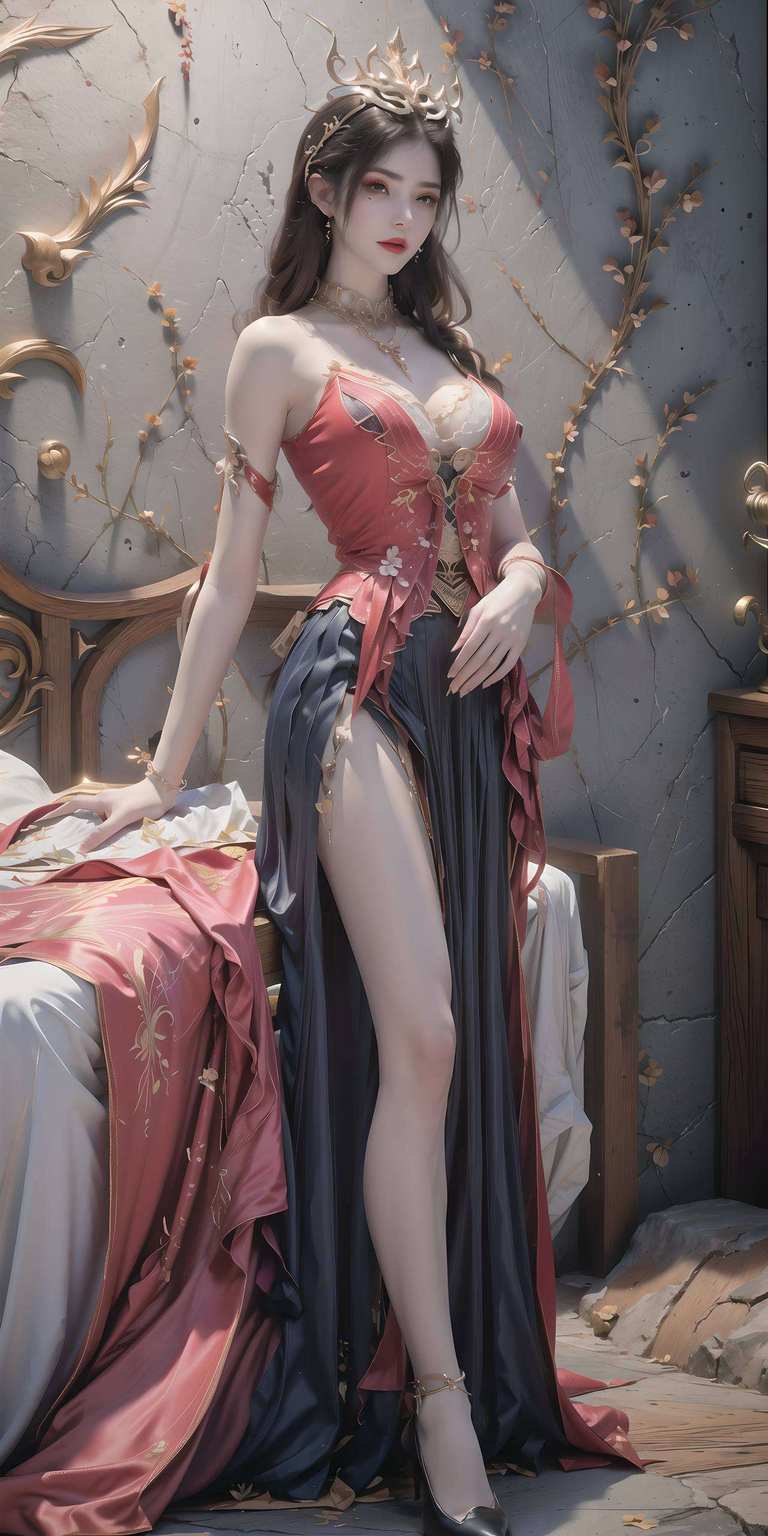 国漫女神的气场全开！嘿美杜莎女王壁咚啦！斗破苍穹里的冰山美人