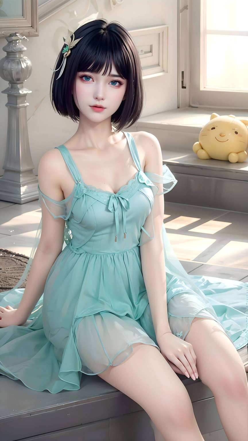 每一次目光触及慕青鸾的倩影她的存在