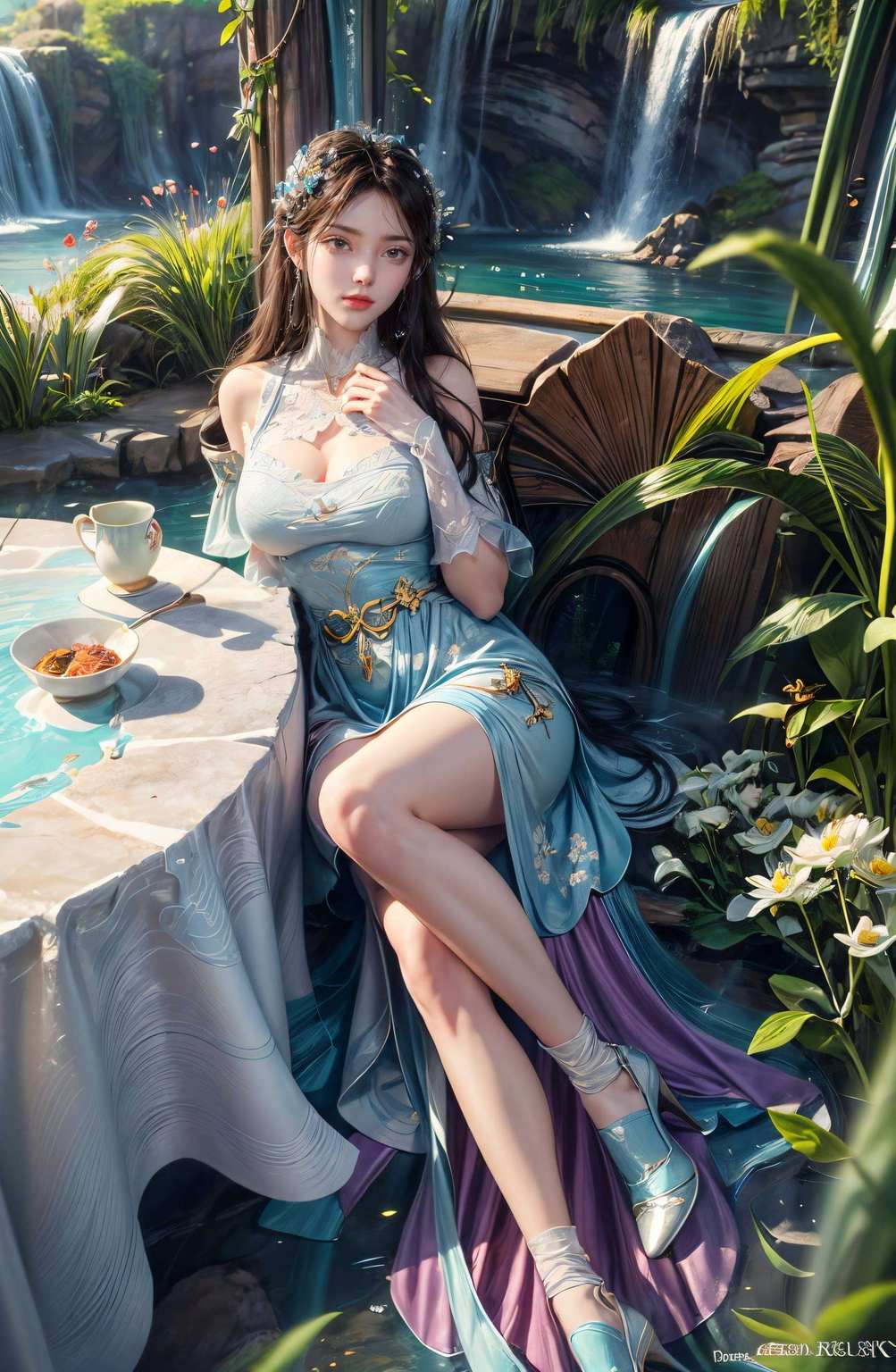 萧薰儿如一抹清新的风她是《斗破苍穹》中的古族千金