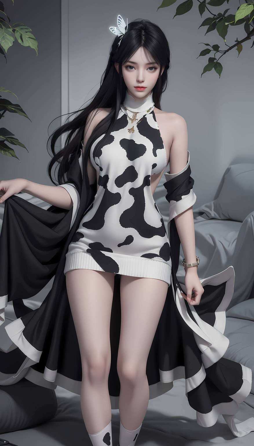 在绚烂的动漫世界里宛如艺术壁纸上的永恒风景