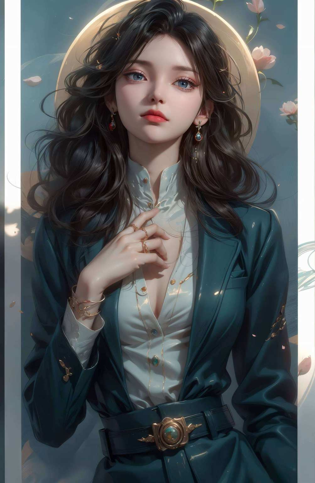 那简直是把国漫女神的韵味儿随身携带想象一下