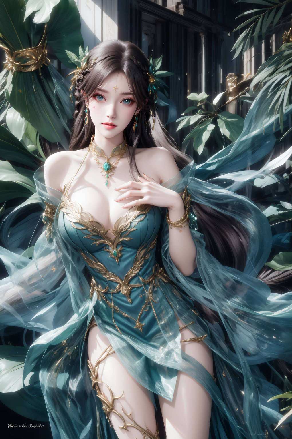 在这绚烂的动漫世界中成为了无数粉丝心中的国漫女神