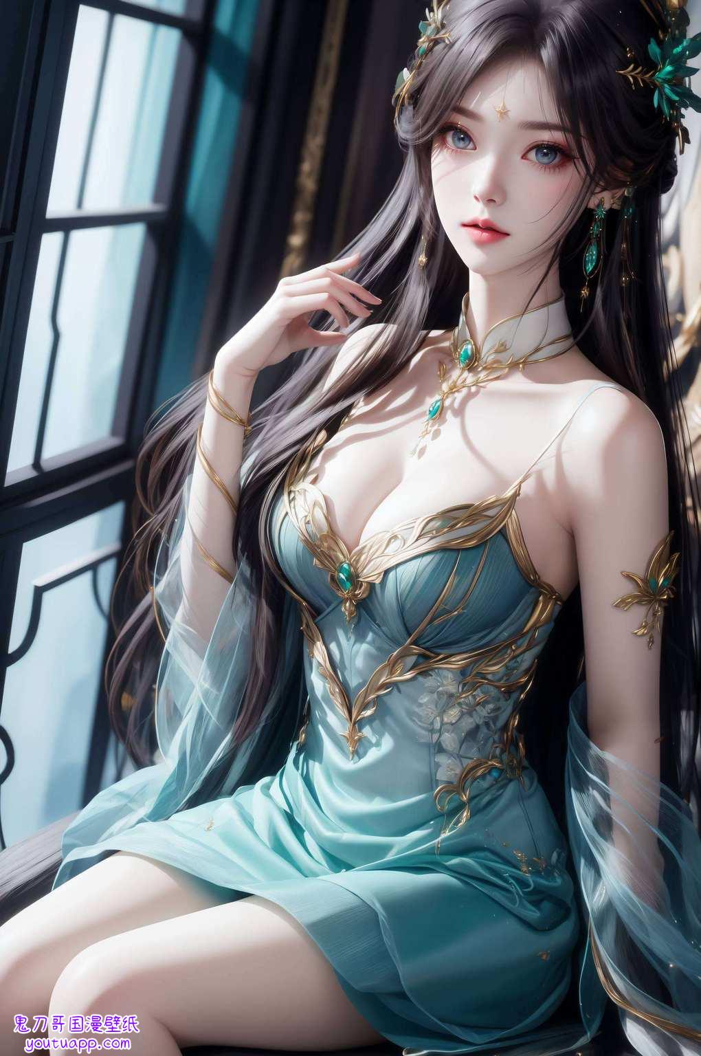 斗破苍穹中的萧薰儿尽显高贵与柔美
