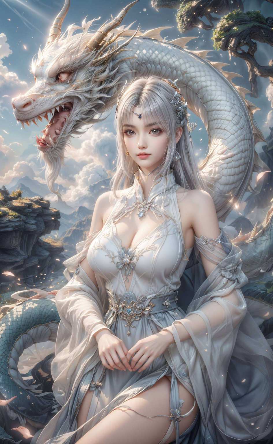 仿佛在说：“别看我毒在国漫的绚丽世界里
