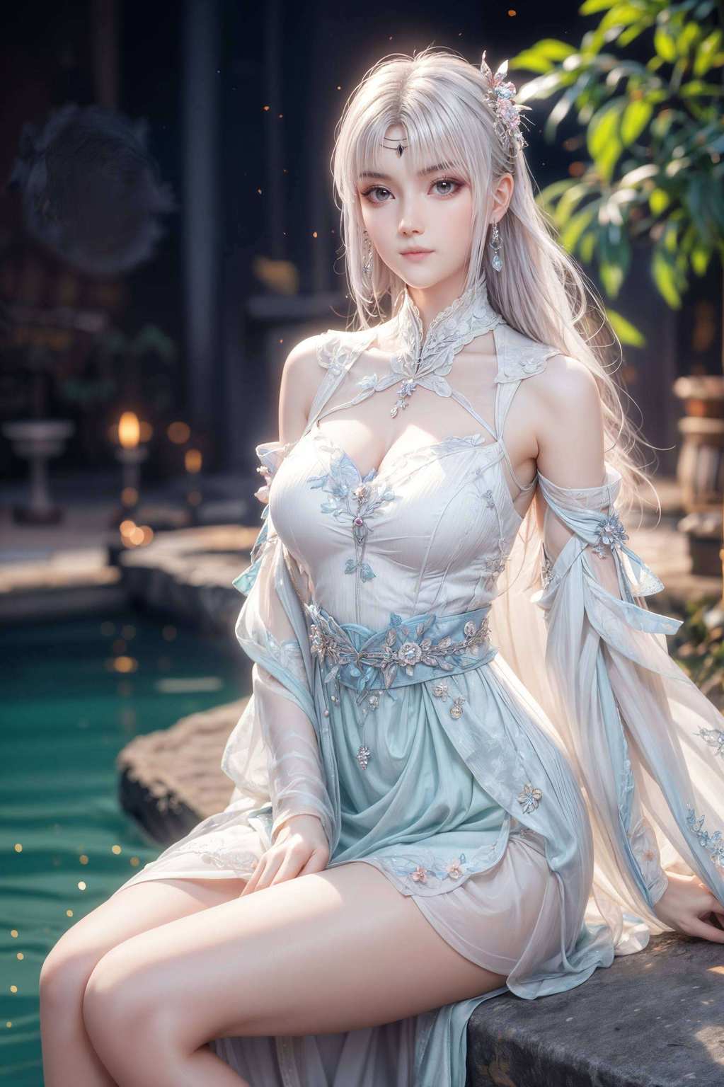 简直玄幻到不行！想要一睹国漫美女的风采吗？那就快来下载小医仙电脑壁纸横屏版吧那位斗破苍穹中的国漫女神