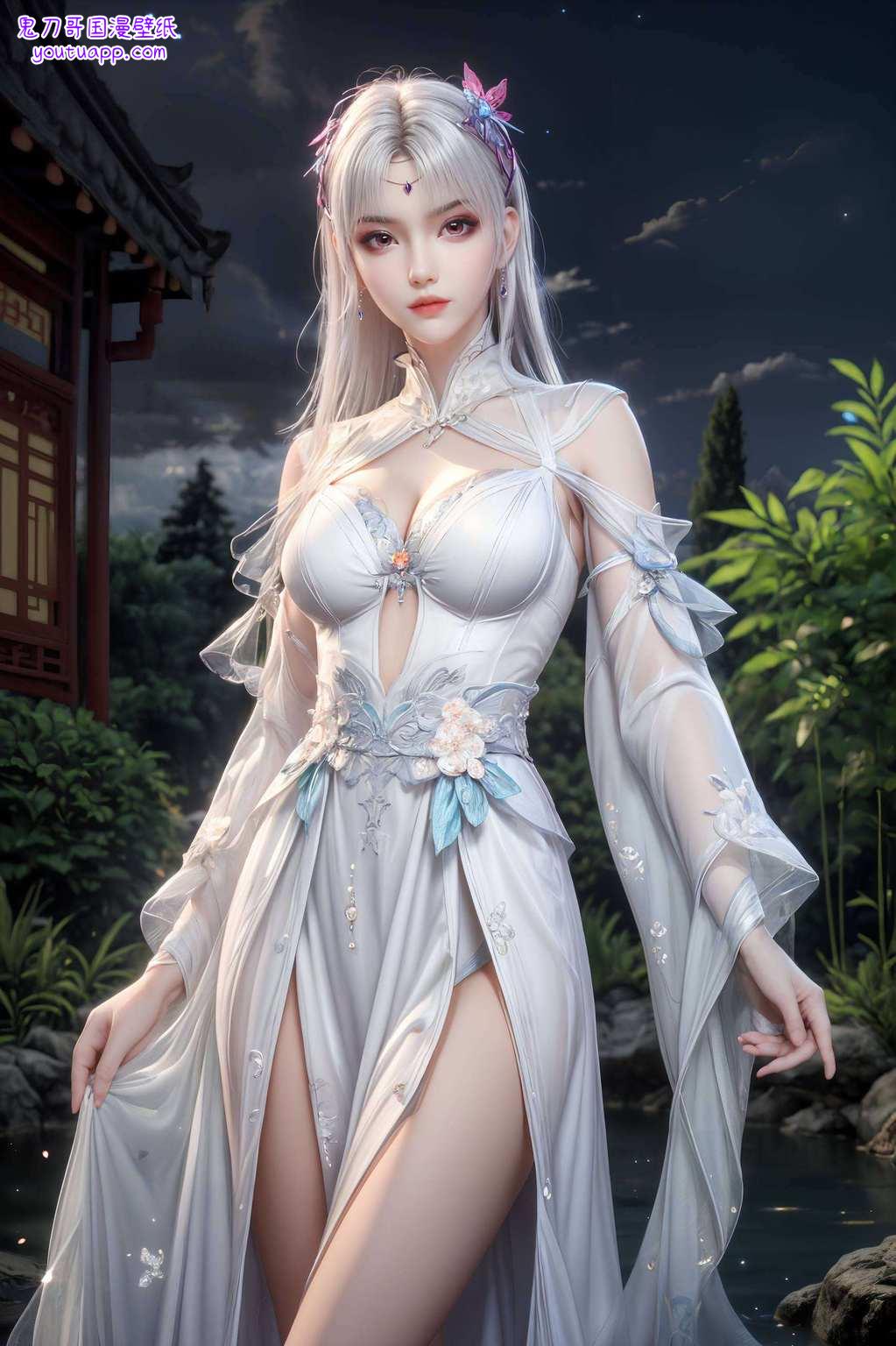 宛如斗破苍穹中的一抹清风小医仙那如诗如画的身影