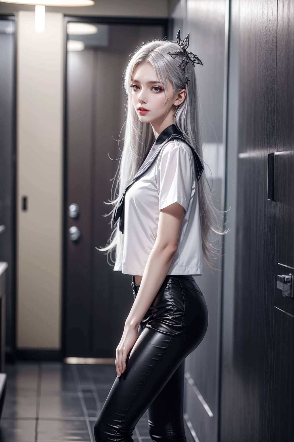 主角是我们国漫界的女神——小医仙！这款壁纸中嘿