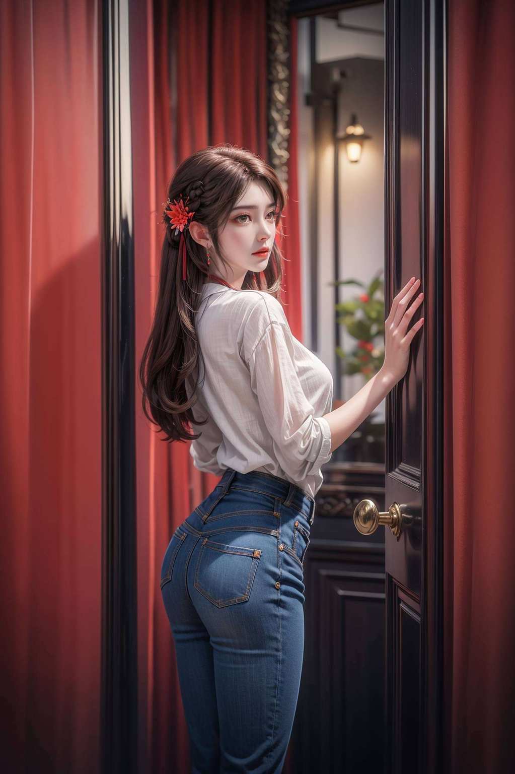 国漫女神的魅力别看她平时温柔似水