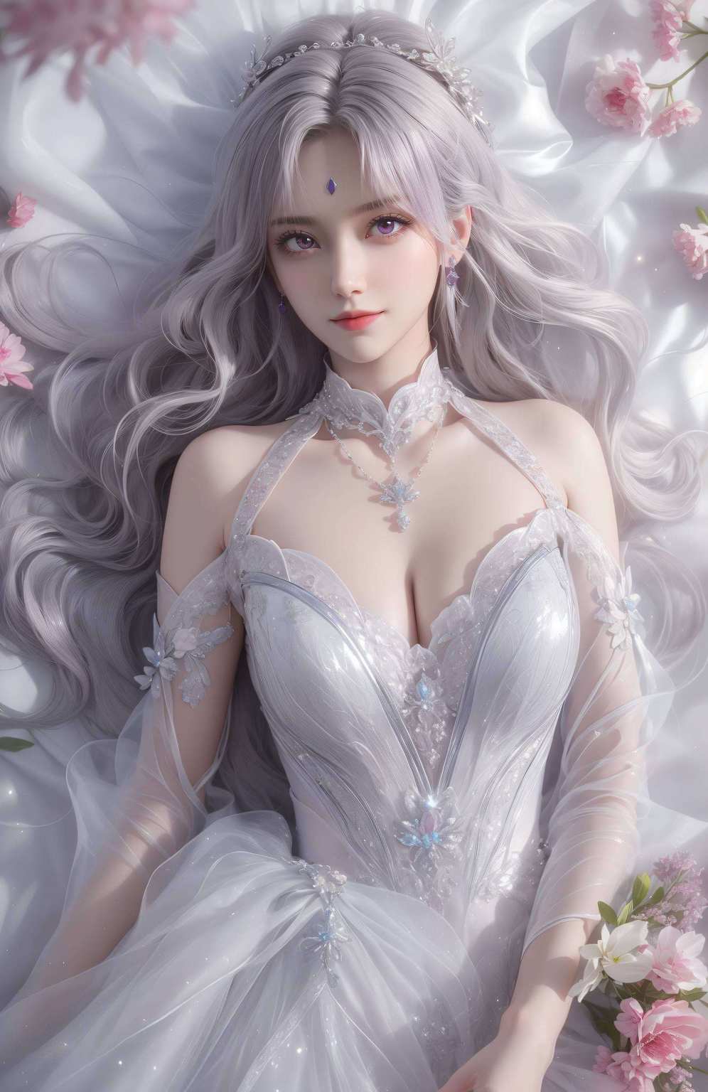 国漫美女之韵毒体化作绚烂光彩