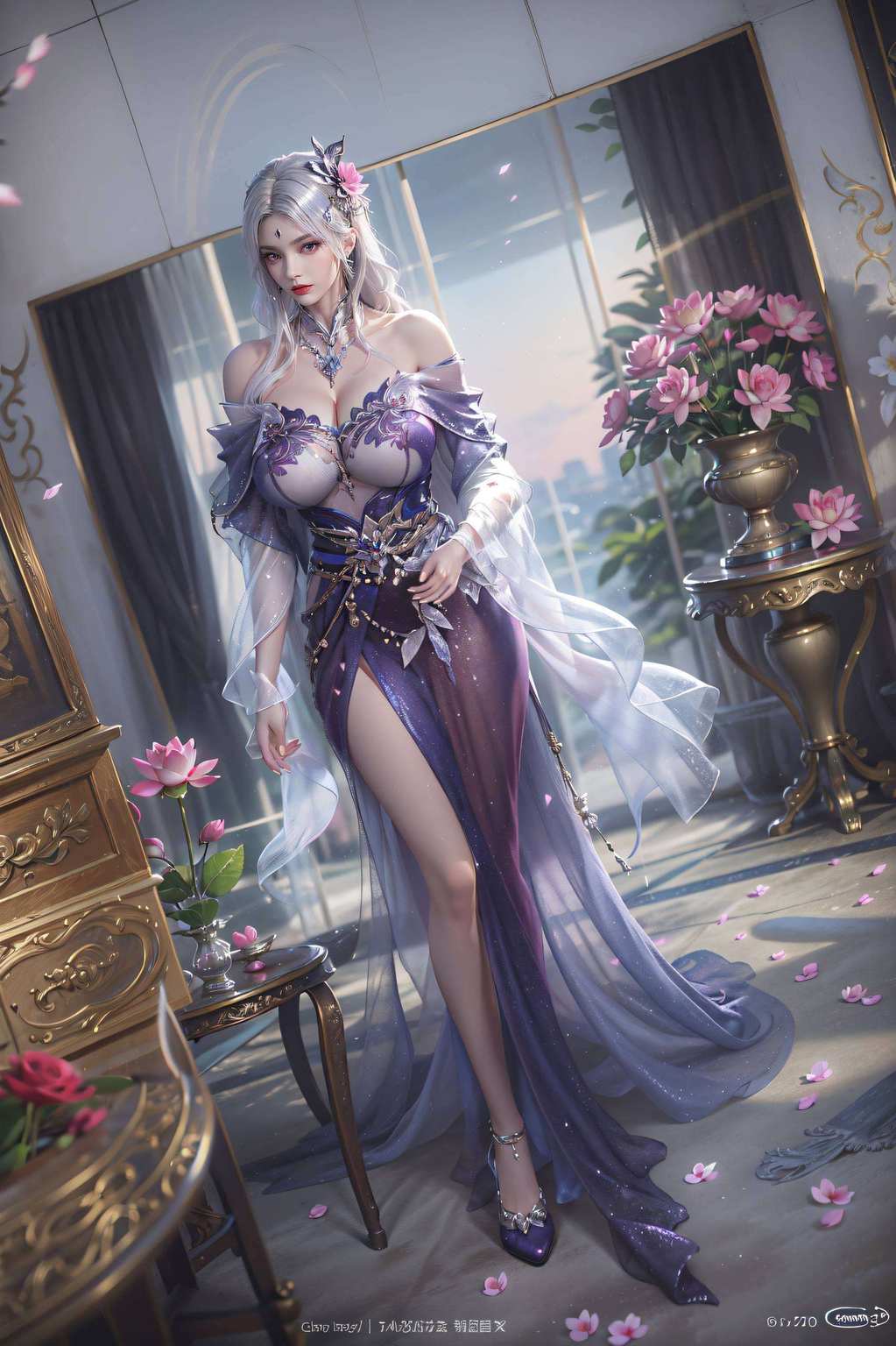 简直就是国漫女神的代表！而厄难毒体的神秘美感让你的Win10电脑瞬间变身国漫界的时尚达人！这款壁纸融合了小医仙、斗破苍穹以及厄难毒体三大元素
