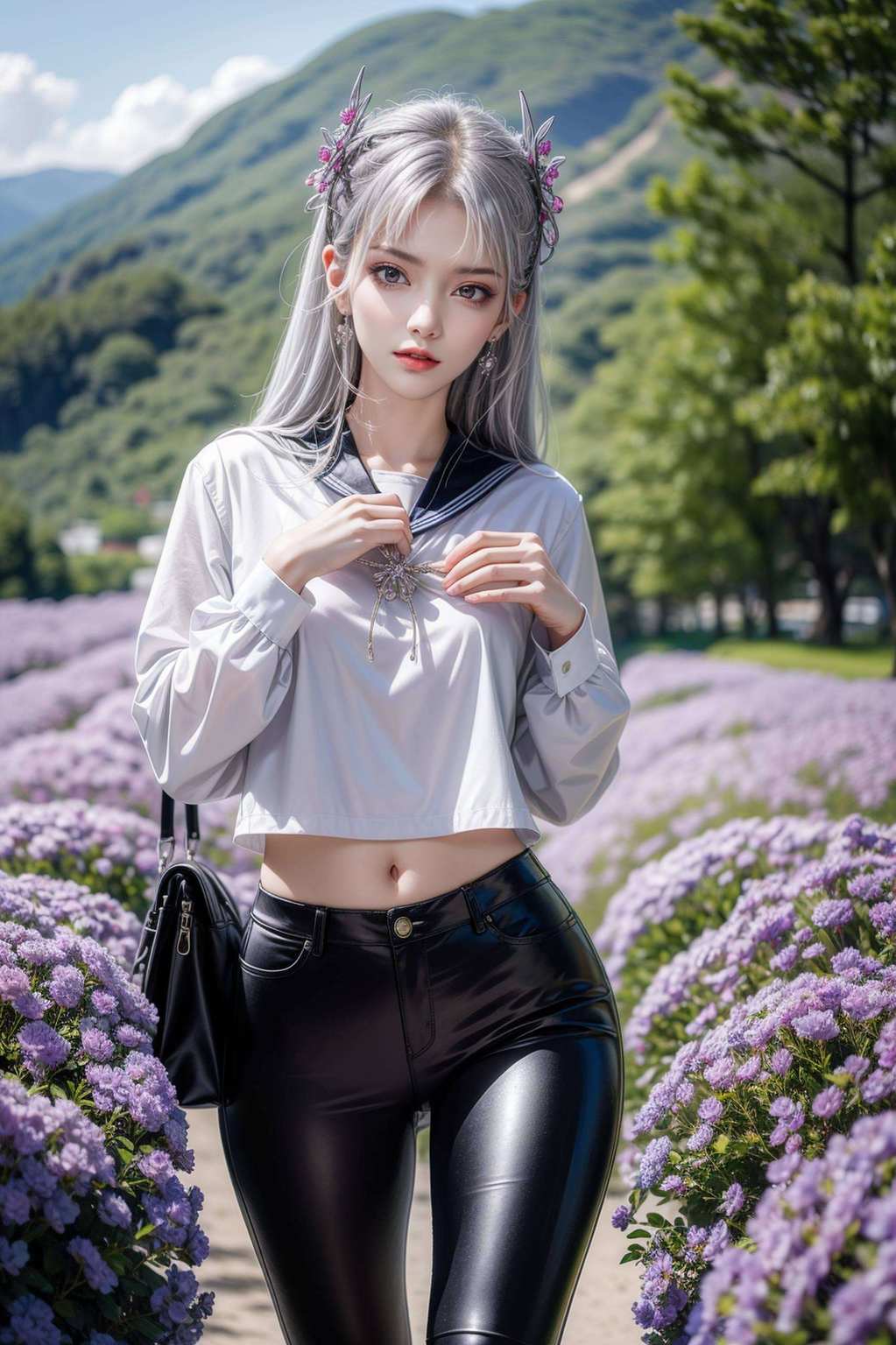 她的美貌和医术 alike毒气全消！