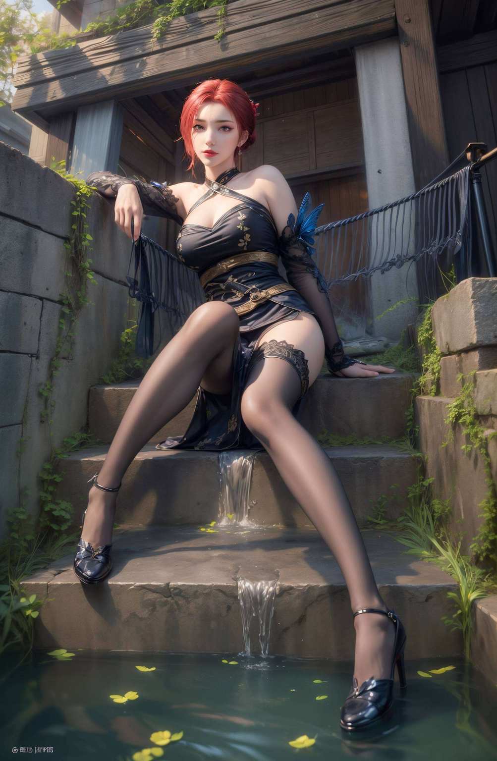 如国漫壁纸般精致美的让人惊叹