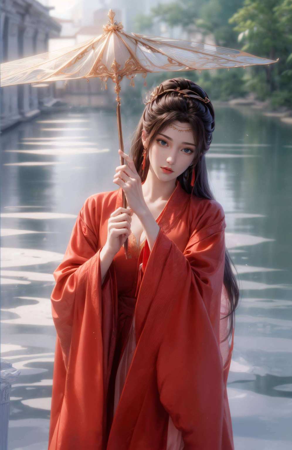你的眼神儿可别太迷人了哦！还有这斗破苍穹的壁纸你瞧这款AIGC壁纸