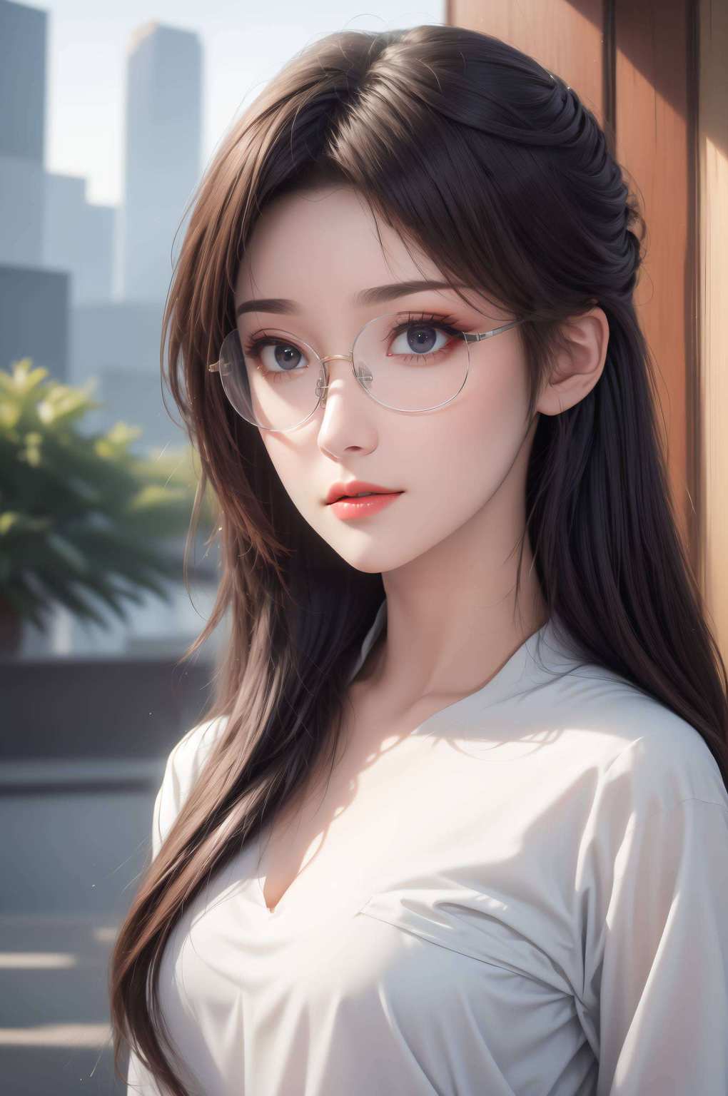动漫美女的魅力犹如壁画中的仙子