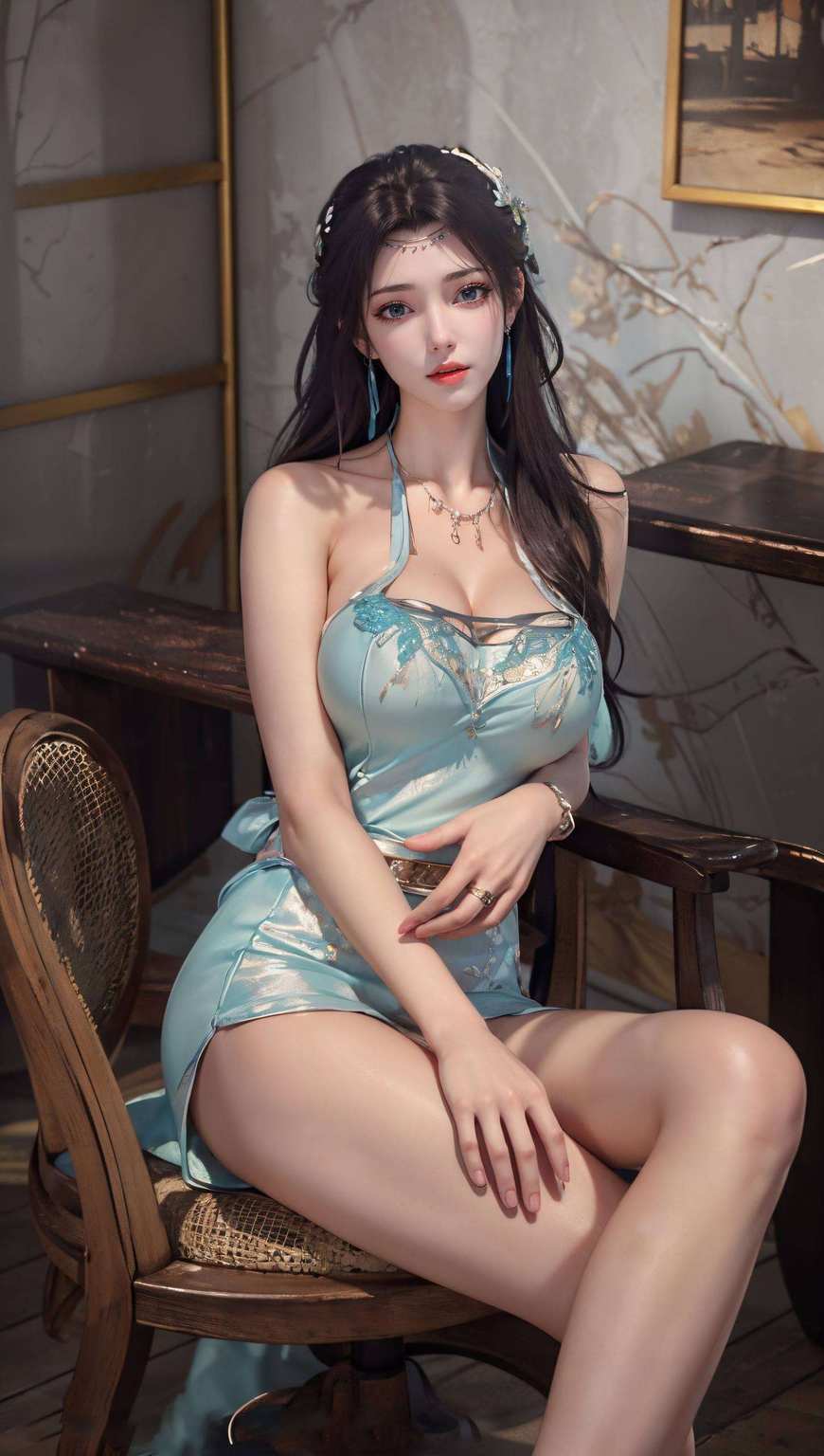 沉浸在那份玄幻的意境之中高清大屏壁纸上