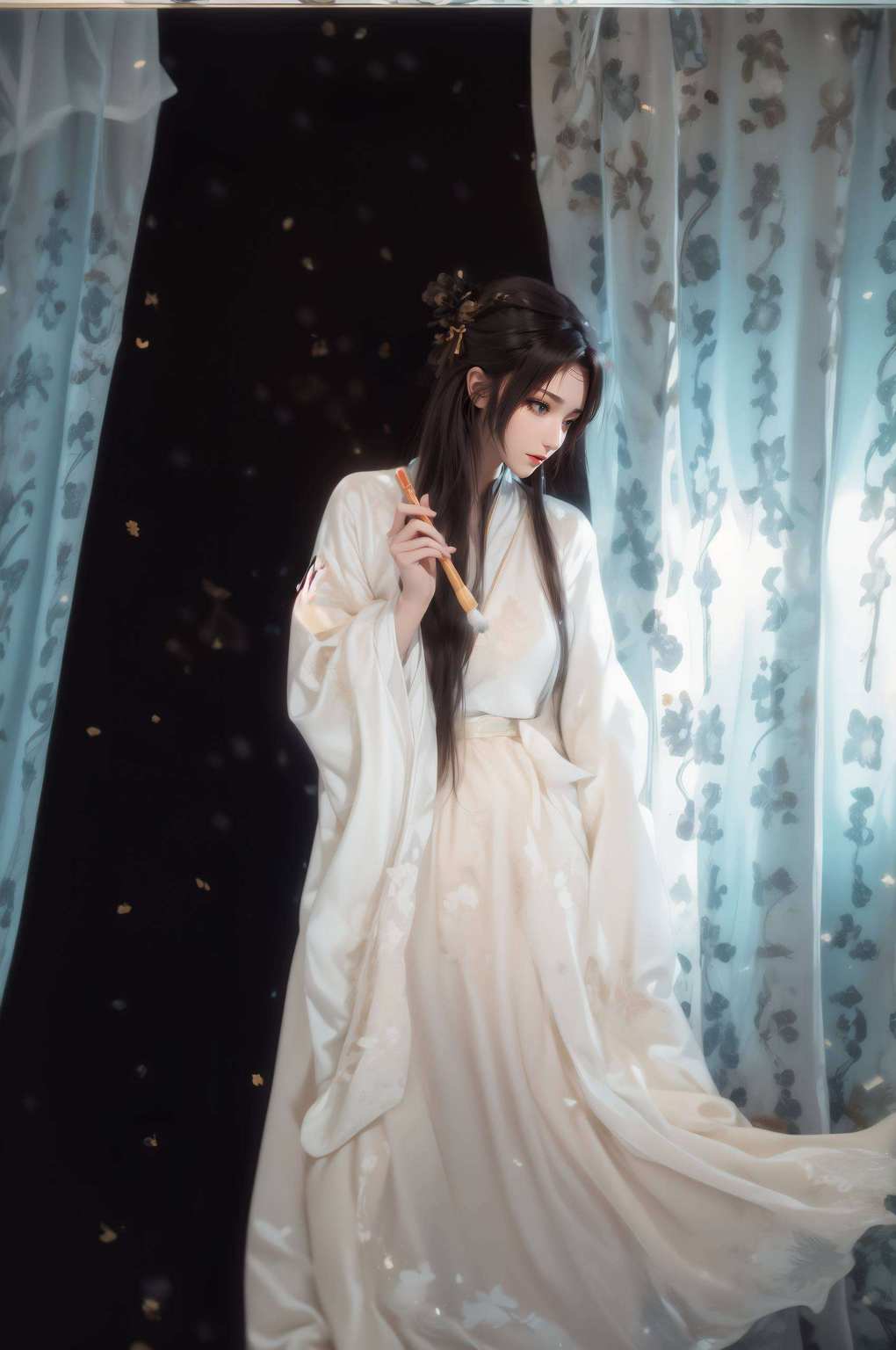 画壁纸间凝国漫女神