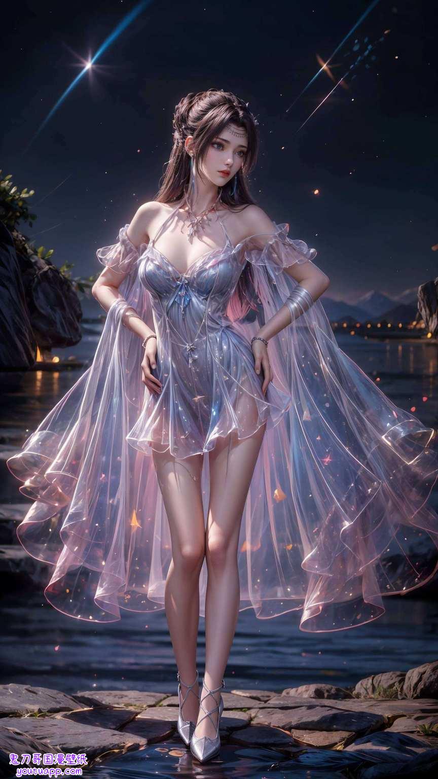 她是国漫中的女神每一次的出现
