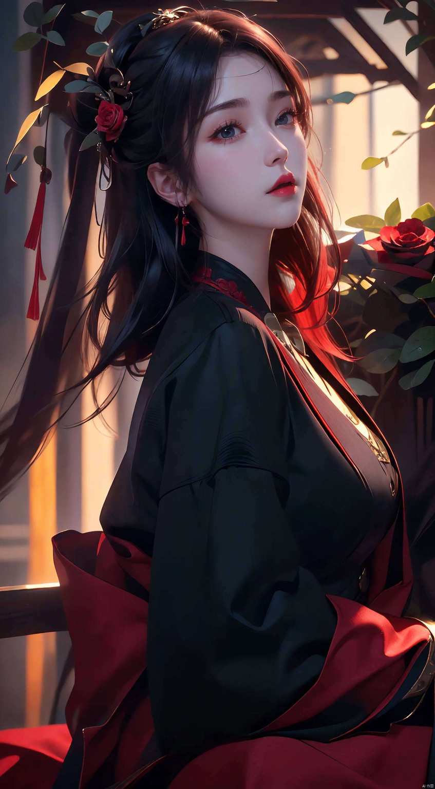 穿上云岚宗的华丽服饰还能助你轻松成为朋友圈的国漫女神收割机！快来感受这动漫美女的魅力吧！