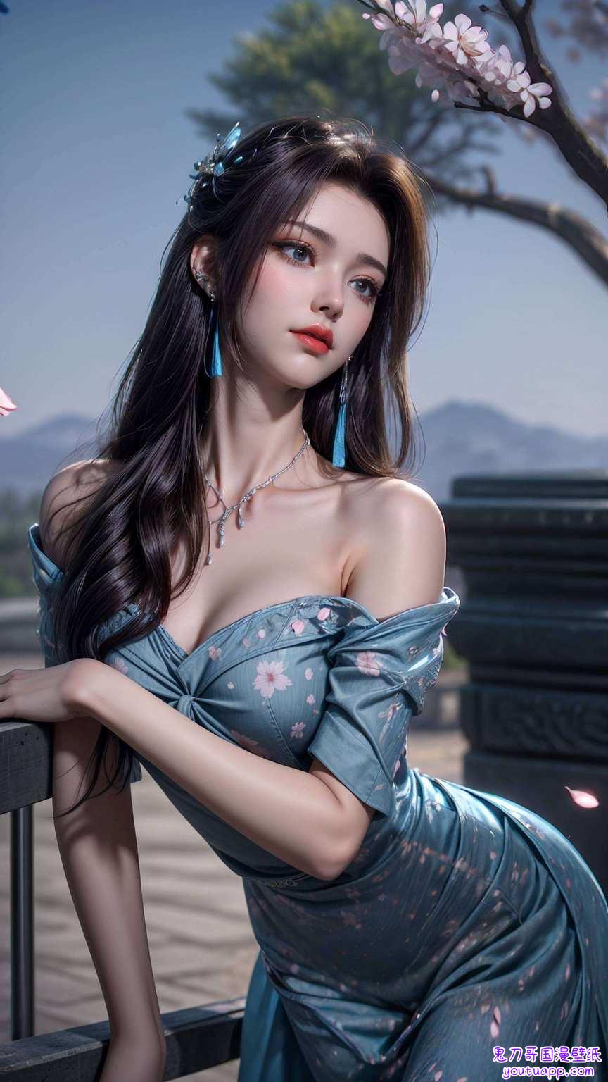 让你的iPad壁纸都熠熠生辉！谁说玄幻世界里没有美女？云韵就是那朵盛开在异世界的艺术之花