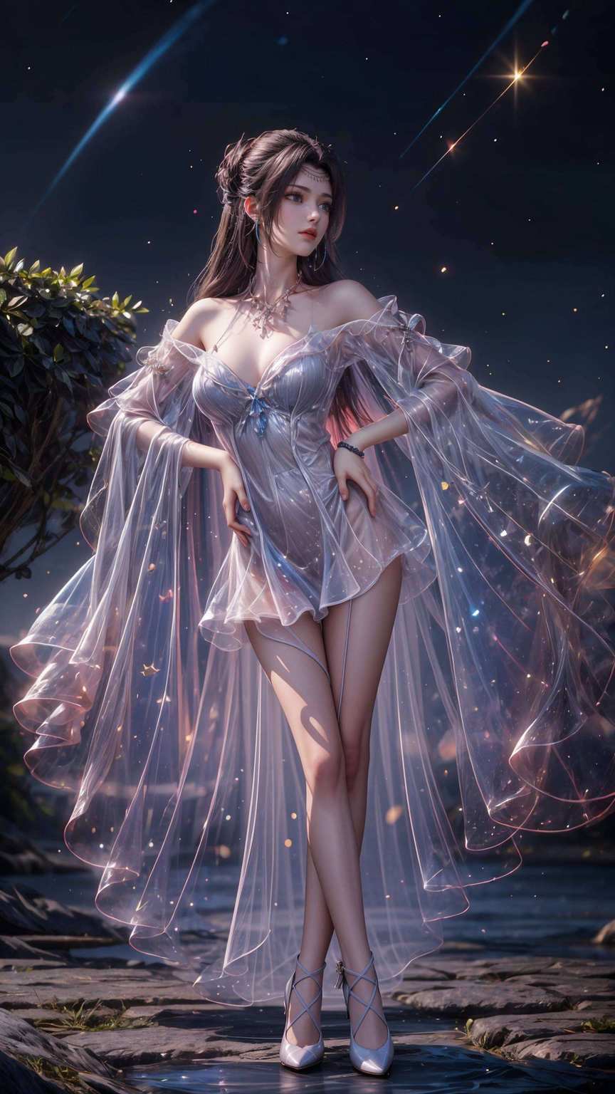 她的风采引领我们领略斗破苍穹的壮丽风光
