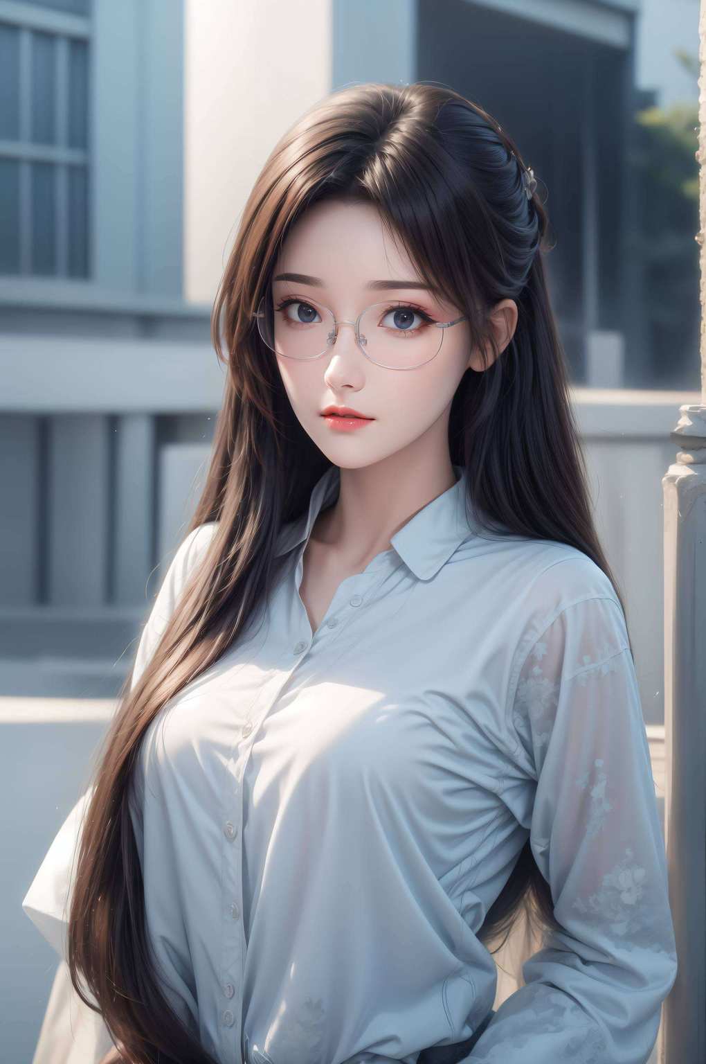 她不仅是动漫中的女神轻轻拂过心田
