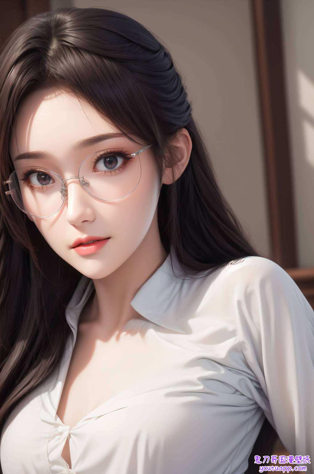 她的风采如同天际云霞化作iPad上的一款款艺术壁纸