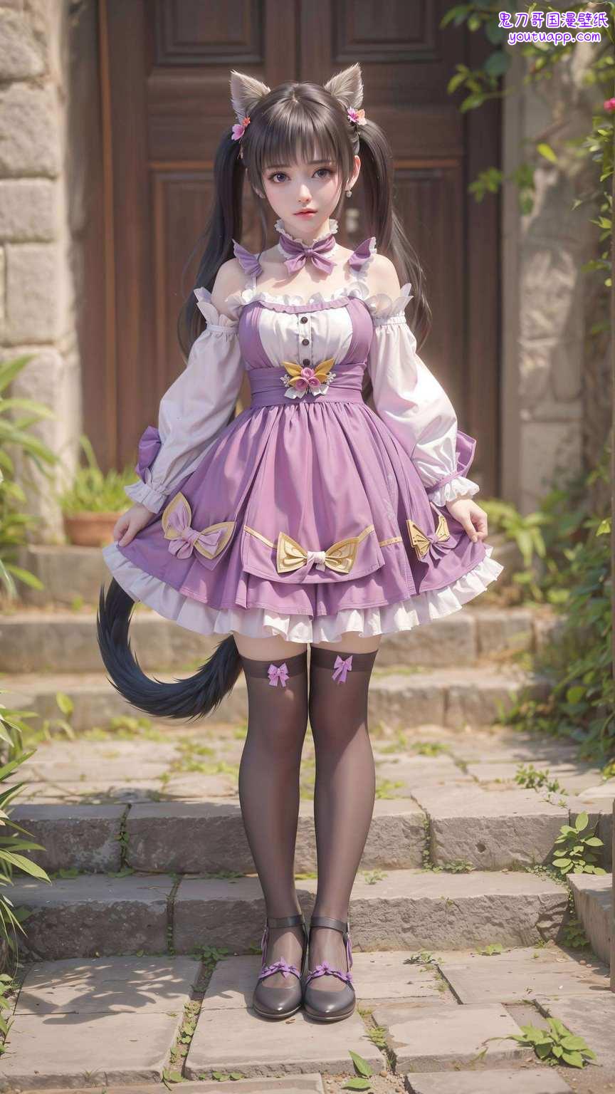 让人感叹人生的奇幻与美好紫妍幼年的壁纸如同太虚古龙般神秘