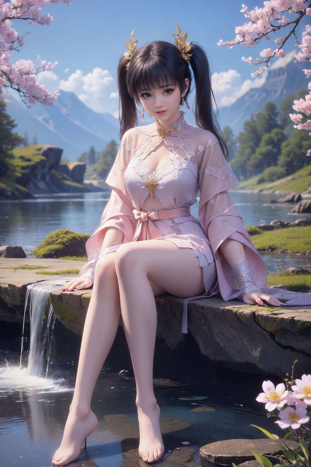 斗破苍穹舞；龙吟太虚美女嫣然一笑