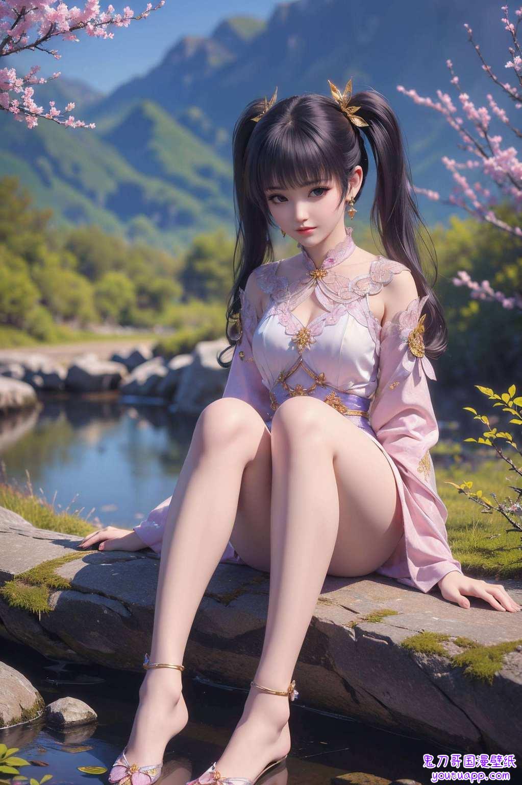 这期的壁纸素材可真是美到爆啊！紫妍壁纸横屏可爱动漫版每一款都是玄幻世界的视觉盛宴