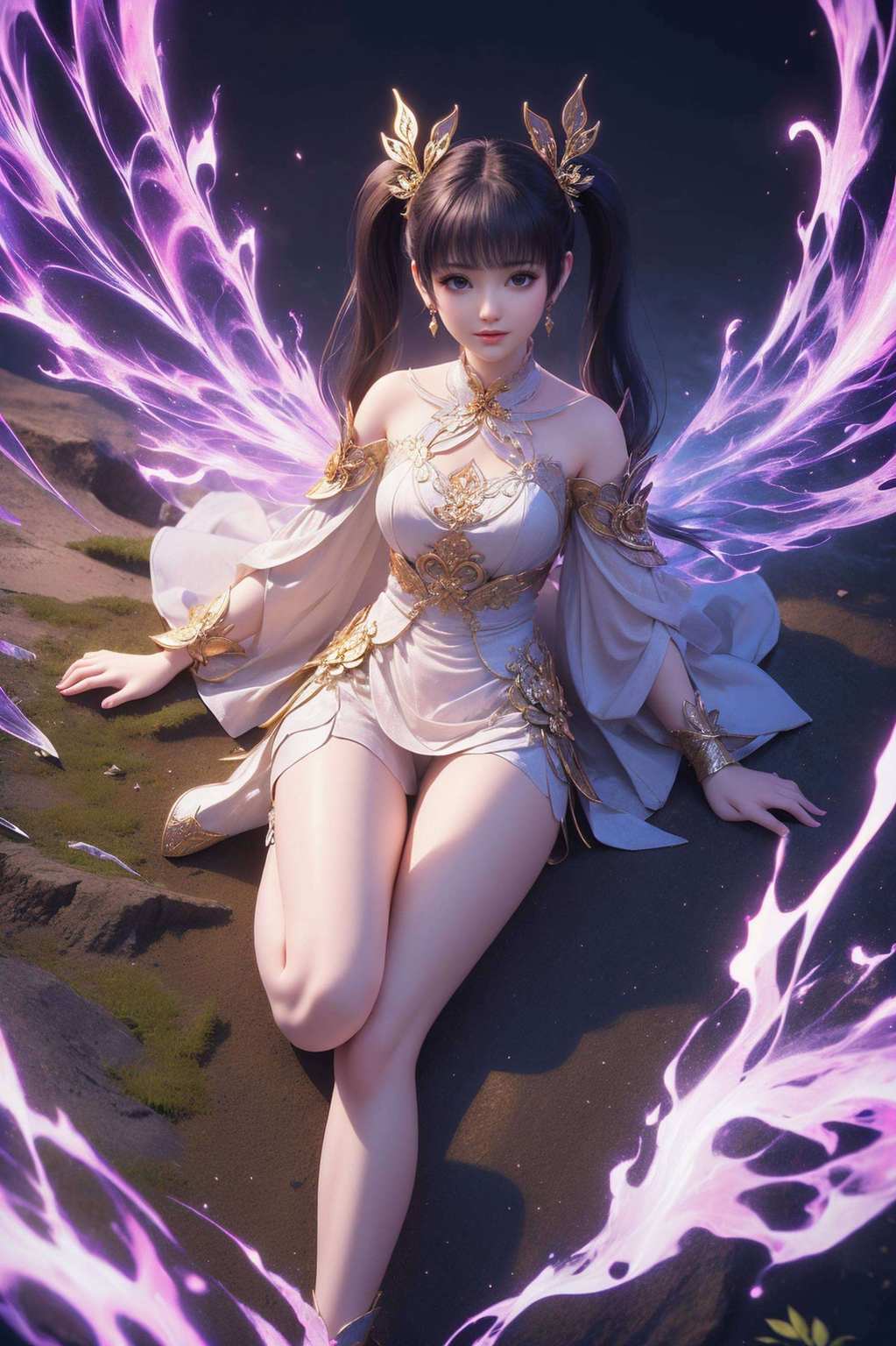 这可不是一般的国漫女神哦！斗破苍穹里的紫妍小心眼睛看直了