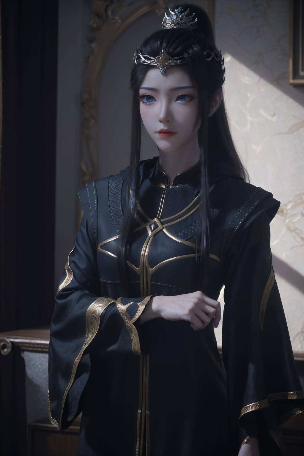 国漫女神元瑶以其独特的魅力美艳绝伦