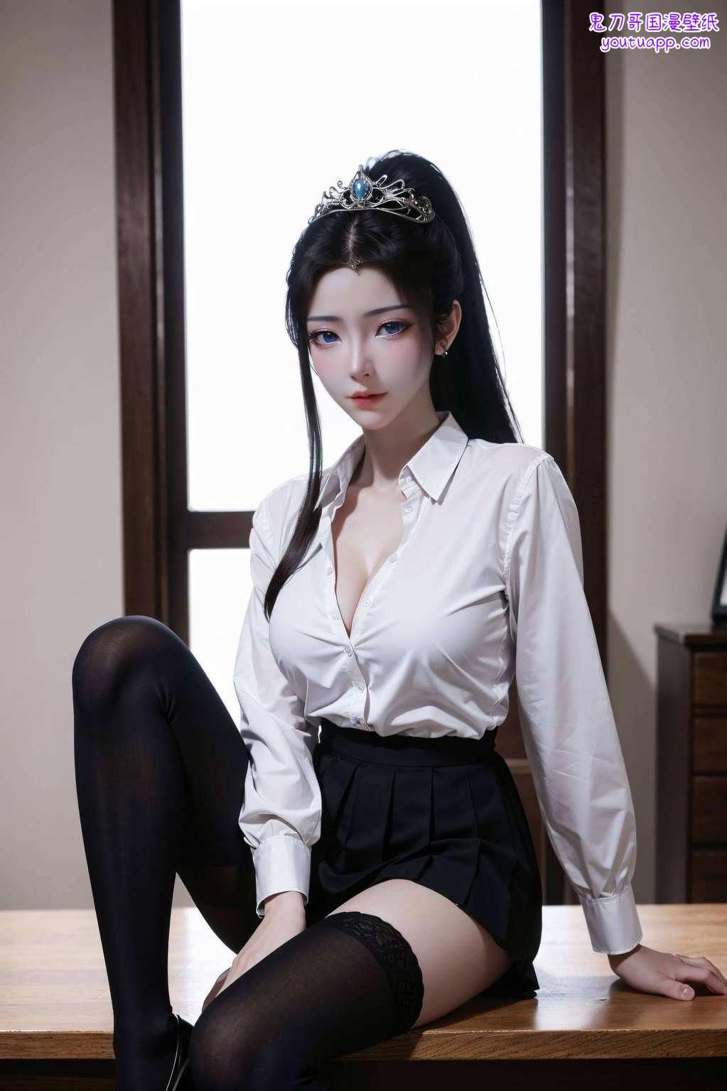 简直是一道亮丽的风景线他们俩站在一起