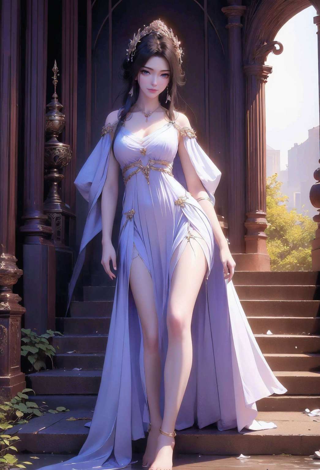 iPad 静置国漫女神映入眼帘