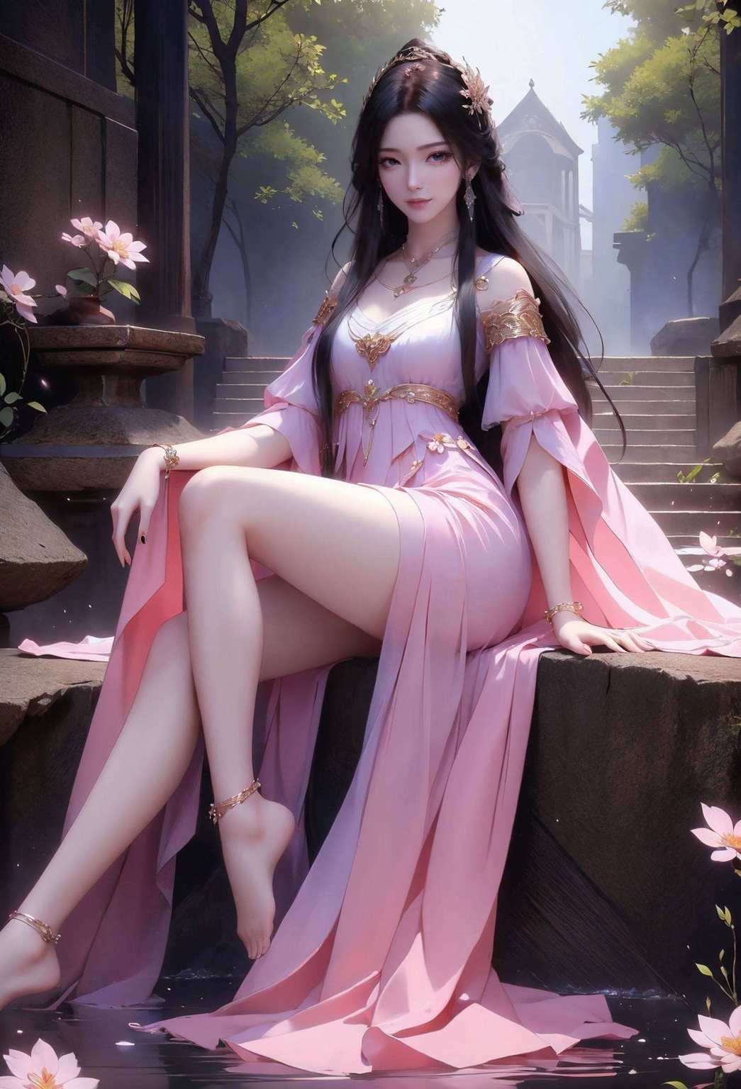 如同紫灵壁纸般绚丽多彩穿越国漫的玄幻世界