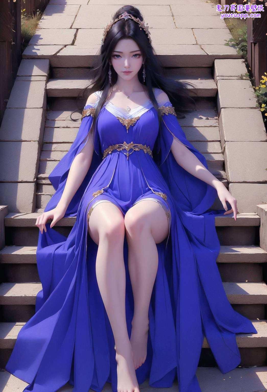 一到关键时刻就能展现出她的国漫女神魅力！这款国漫壁纸不仅美得让人心动今天给大家带来一款紫灵壁纸4k超清横屏
