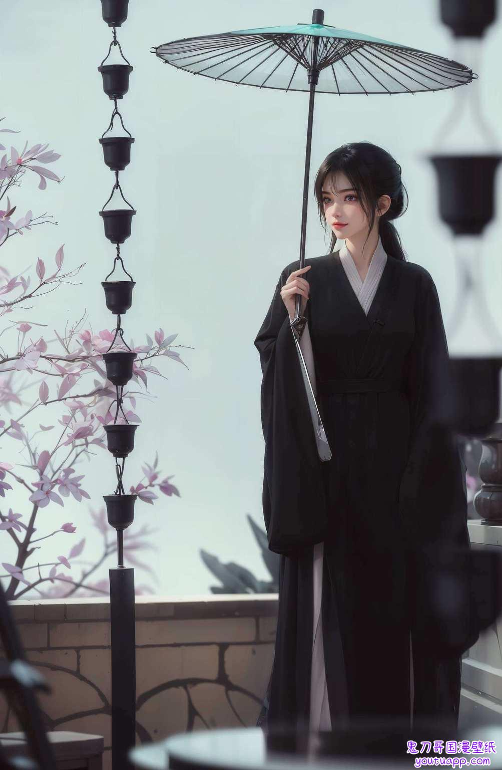 国漫女神之美尽显玄幻风情