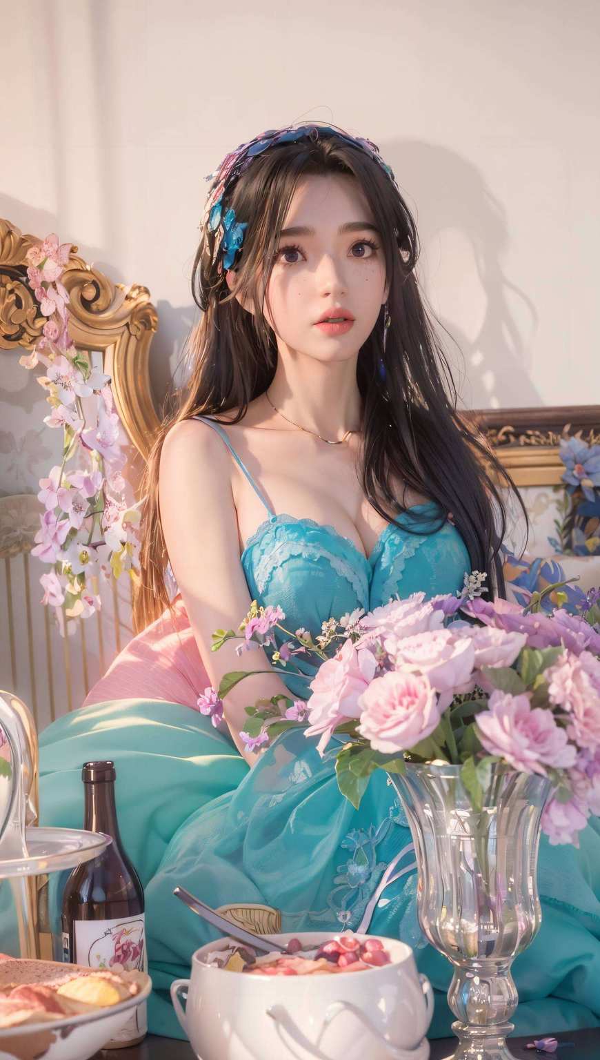 她是眷思量的化身每一次目光触及