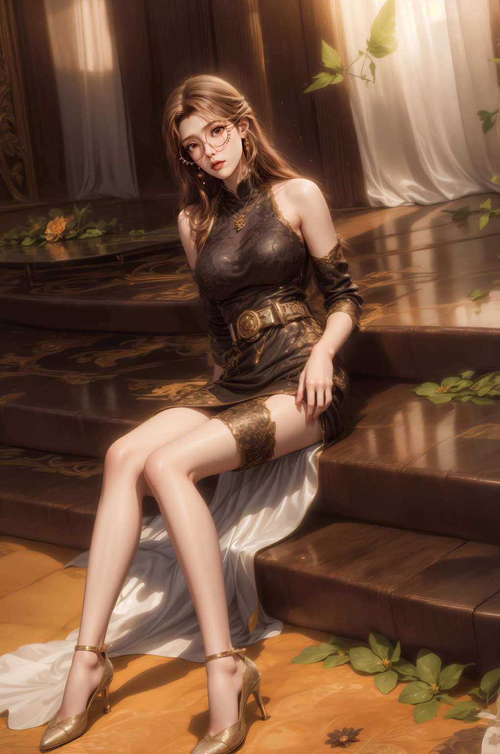 嘿谁说国漫女神只能靠服饰和妆容取胜？橘子姐的玄幻魅力