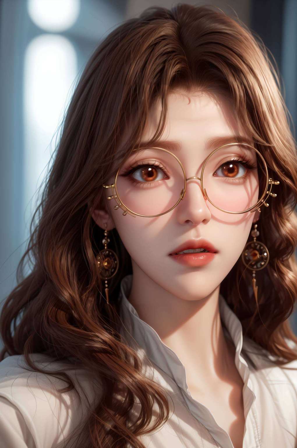 国漫女神焕新颜橘子姐壁画映iPad