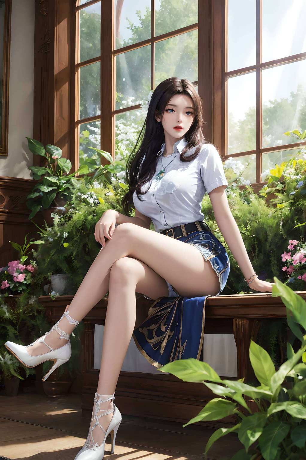 带你穿越到那个充满玄幻色彩的世界让这些美丽的国漫女神陪伴你度过每一个美好时光！