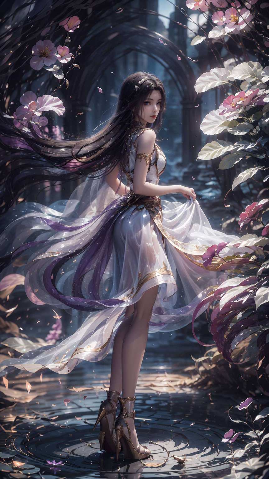 可是国漫界的女神一枚那眼神电力十足