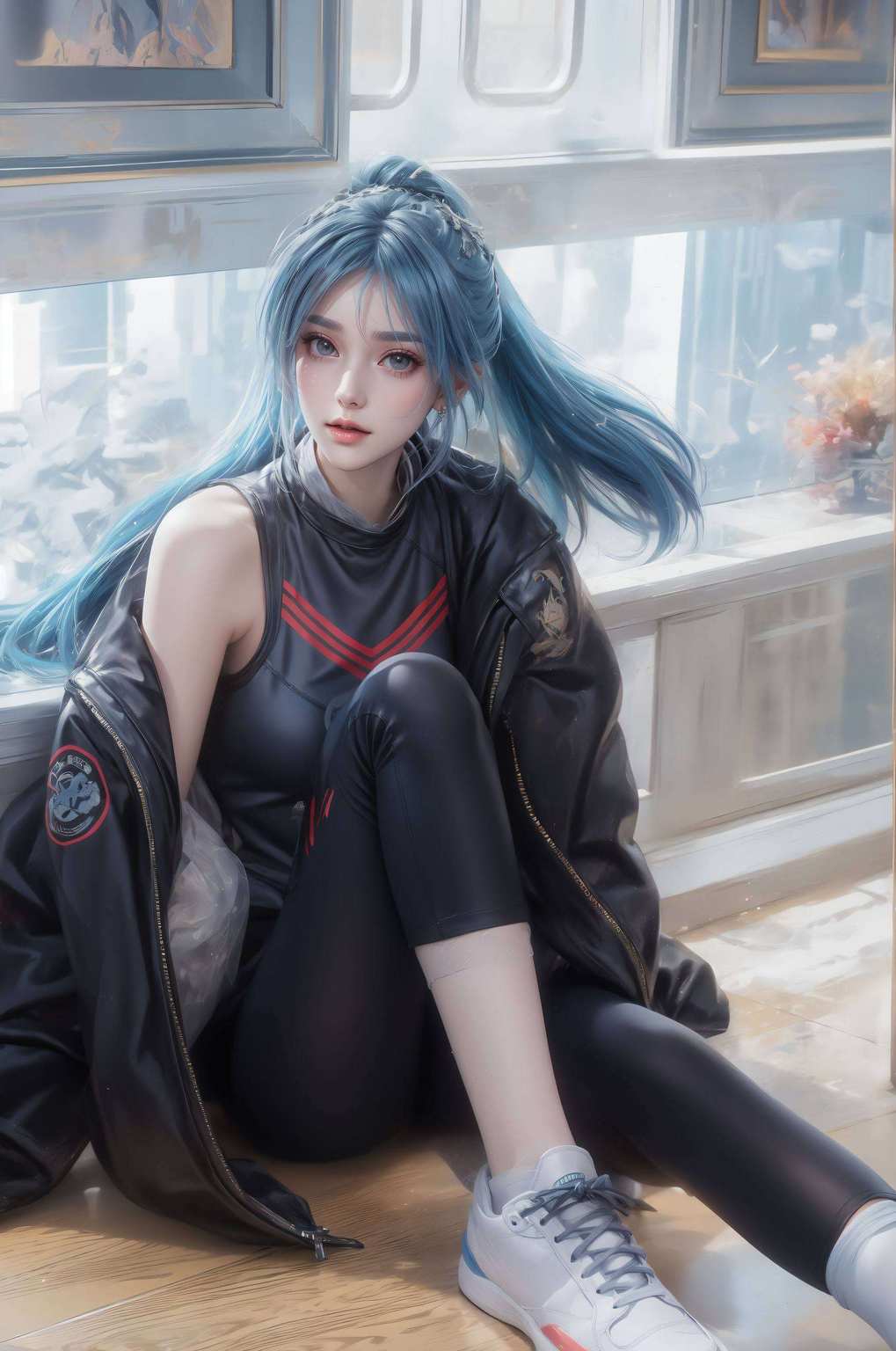 是不是心情都美美哒？🎨✨更是来自著名的玄幻作品绝世唐门的佳人