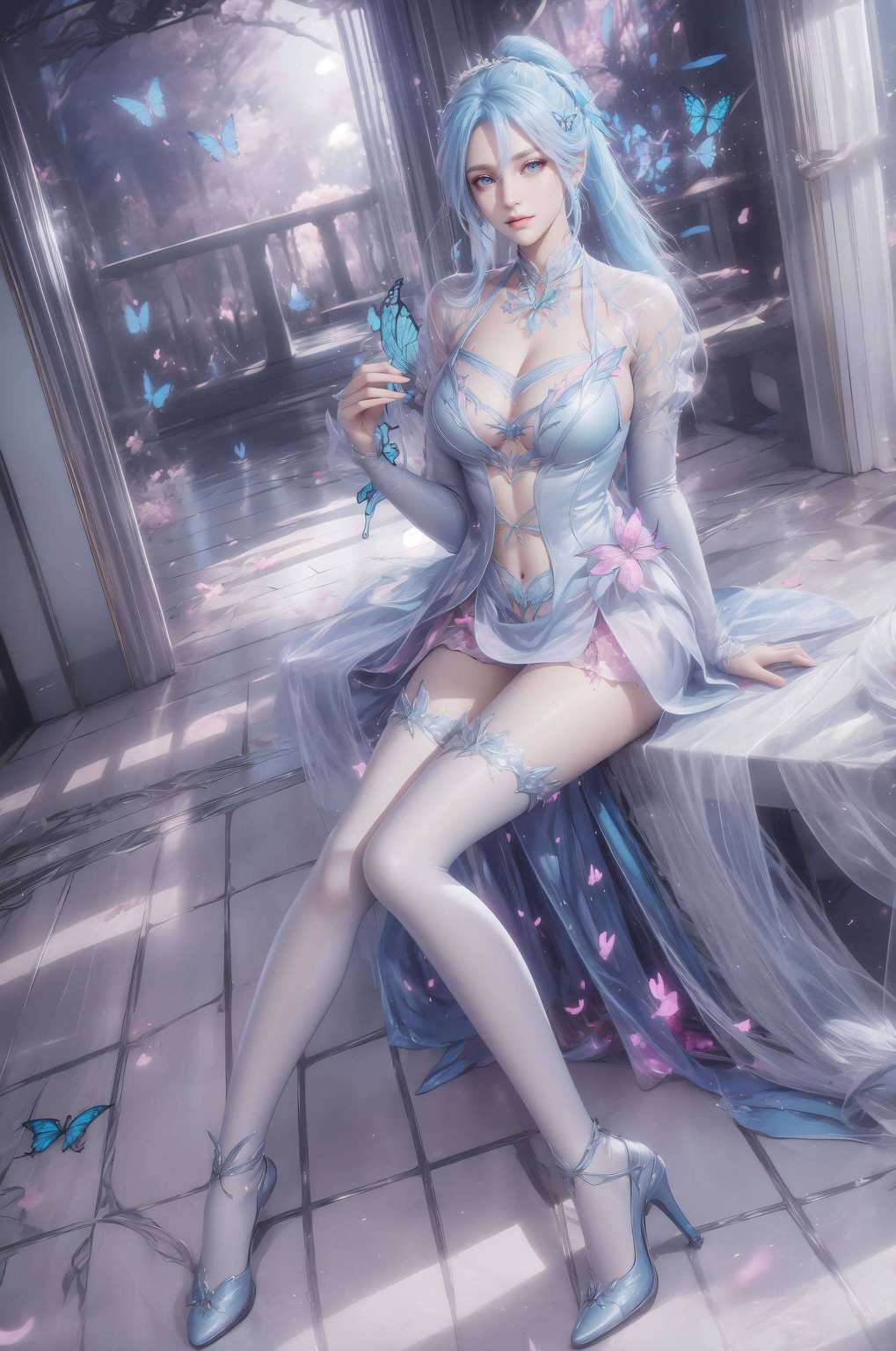 私下里可是个温柔如水的美娇娘她那优雅的身姿、绝美的容颜