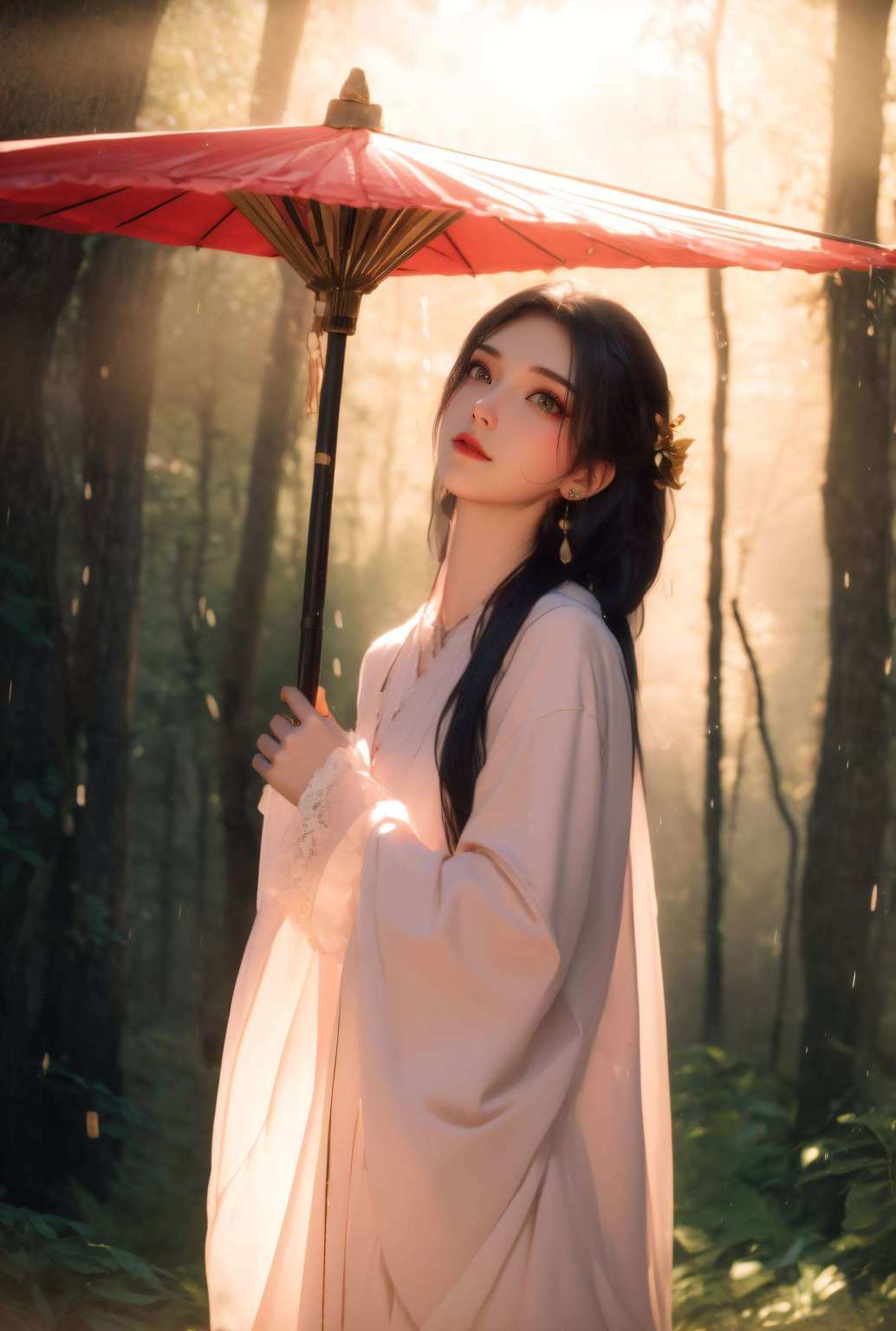 这国漫中的女神宛若穿越时空的精灵