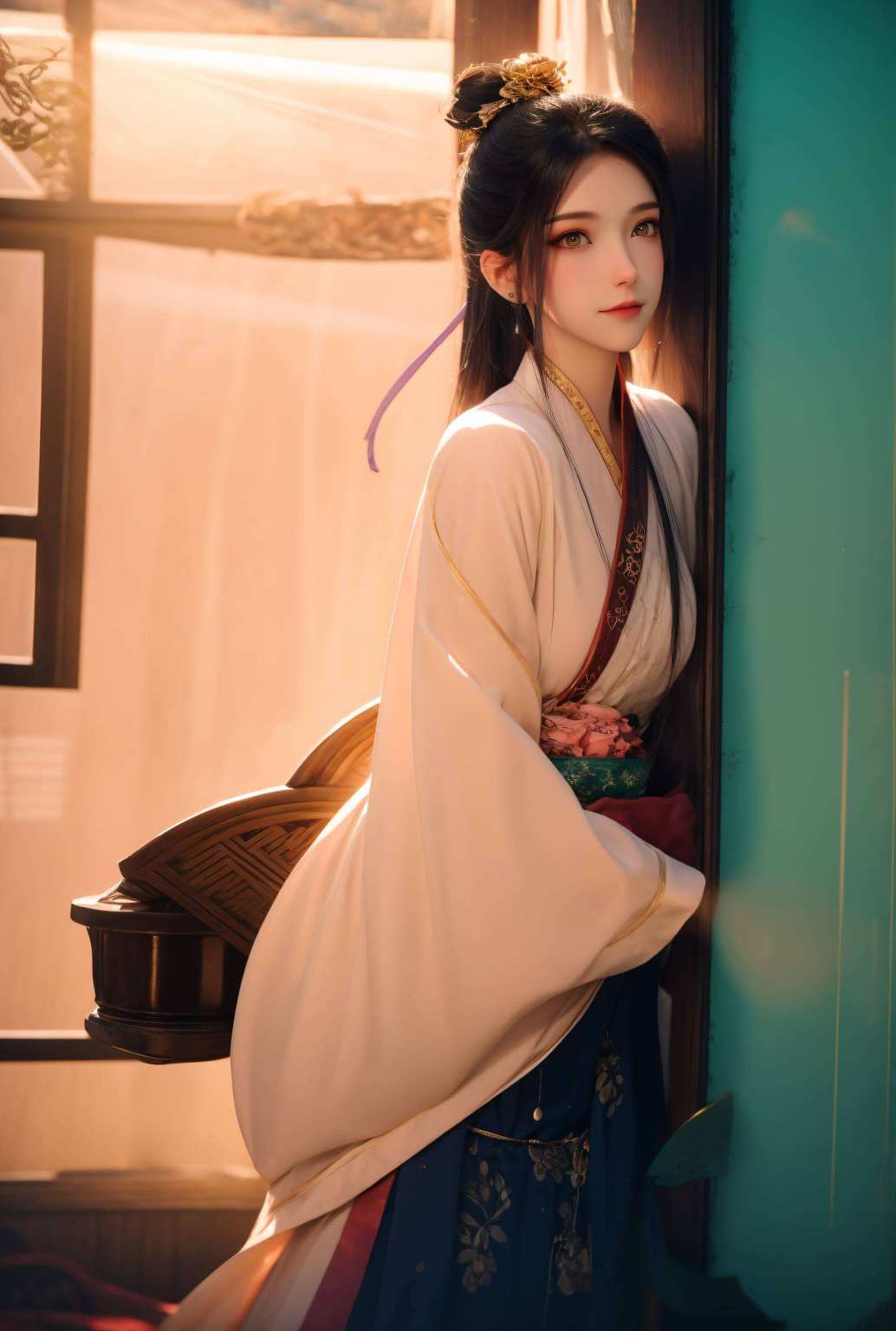 画意流连美艳不可方物