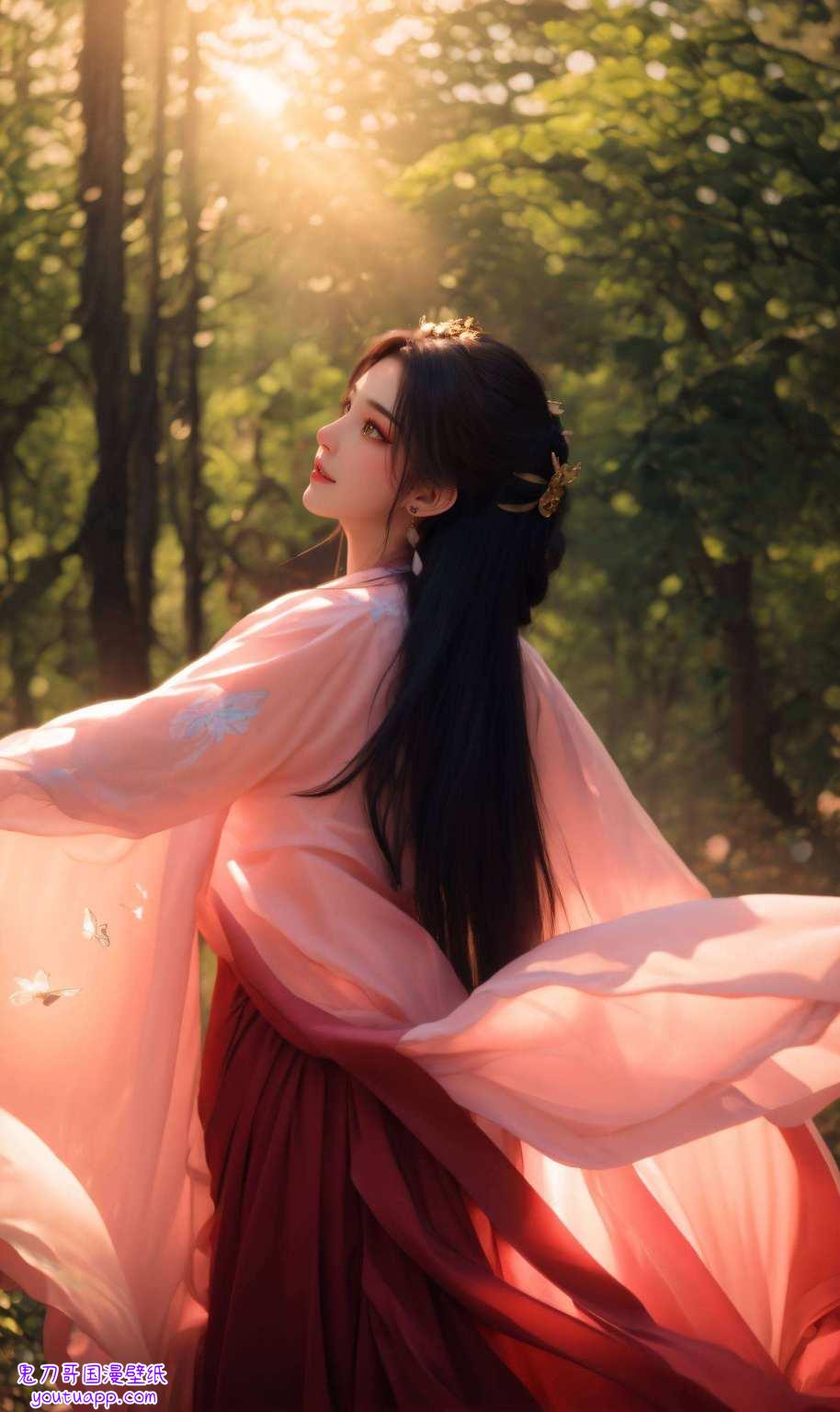 南宫夕儿这妹子不仅长得漂亮快来抱走这款国漫壁纸